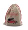 Great Papers! Reusable Holiday Delivery Linen Drawstring Gift and Shopping Bags, 8" x 10", 2 Pack